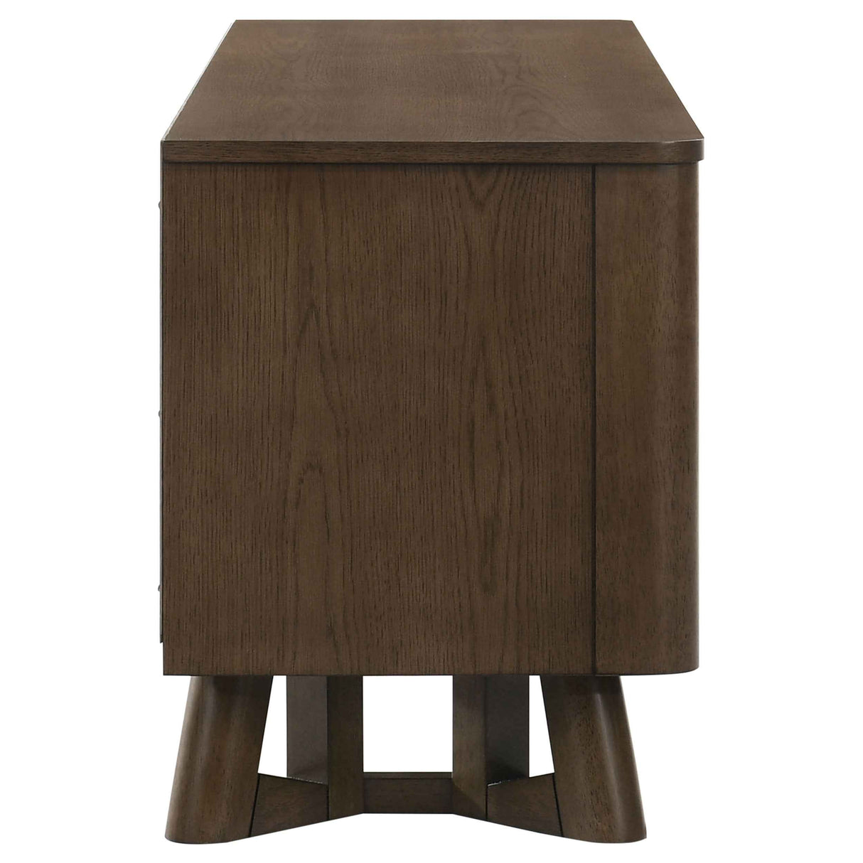 Trotter Brown 71-inch 4-Door Wood TV Stand Media Console by Coaster at Eve Furniture