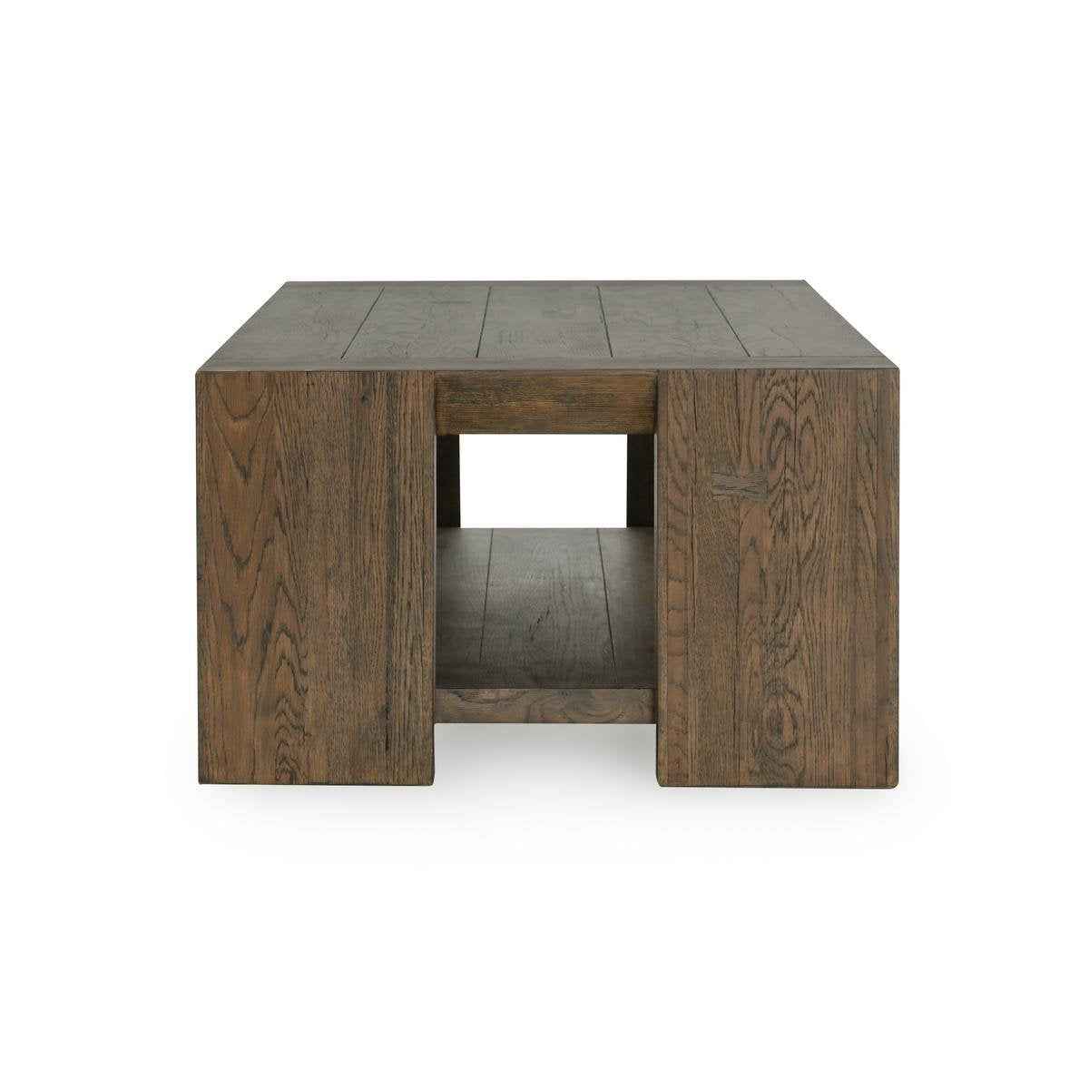 Troy Coffee Table - Suede Brown by Classic Home at Eve Furniture