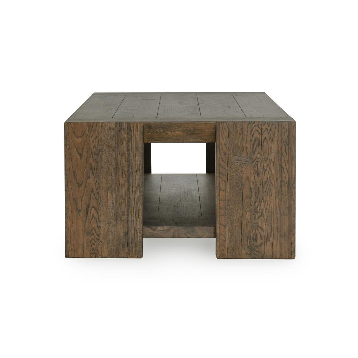 Troy Coffee Table - Suede Brown by Classic Home at Eve Furniture