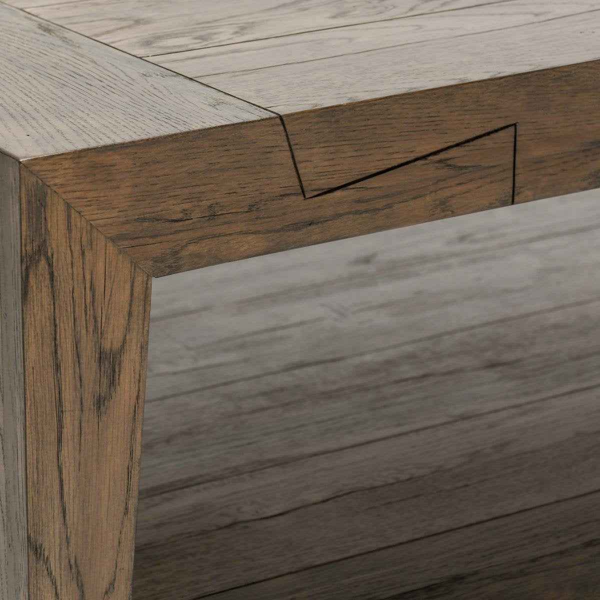 Troy Coffee Table - Suede Brown by Classic Home at Eve Furniture