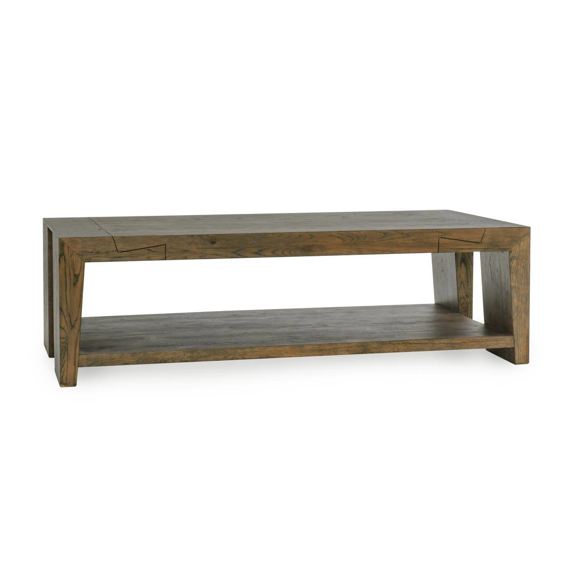 Troy Coffee Table - Suede Brown by Classic Home at Eve Furniture