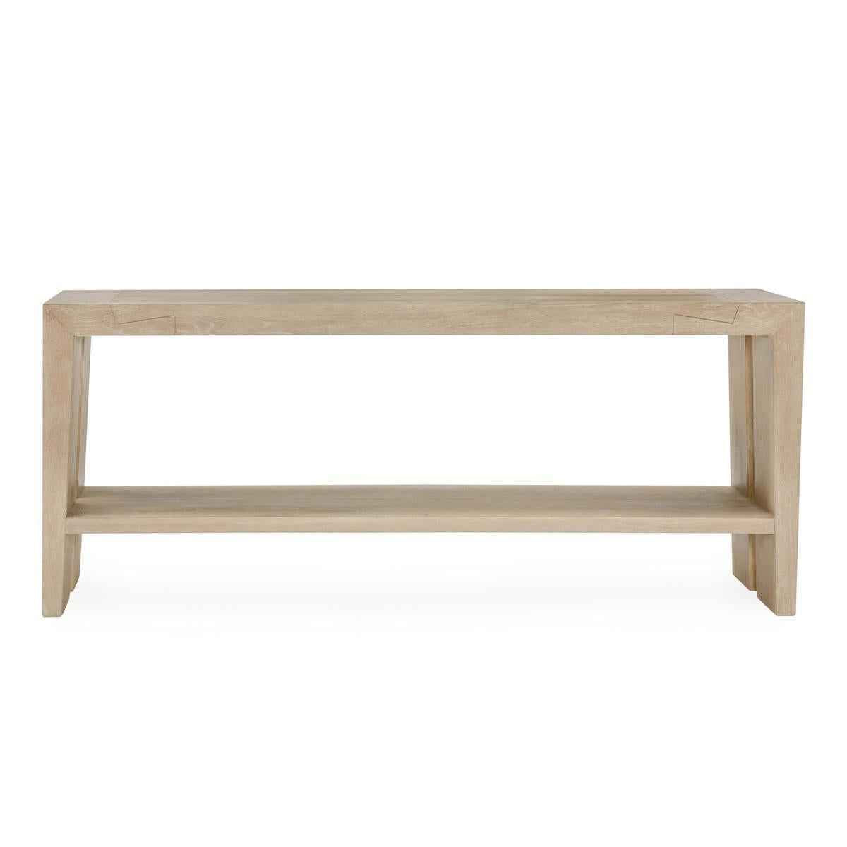 Troy Console Table - Aged Cream by Classic Home at Eve Furniture