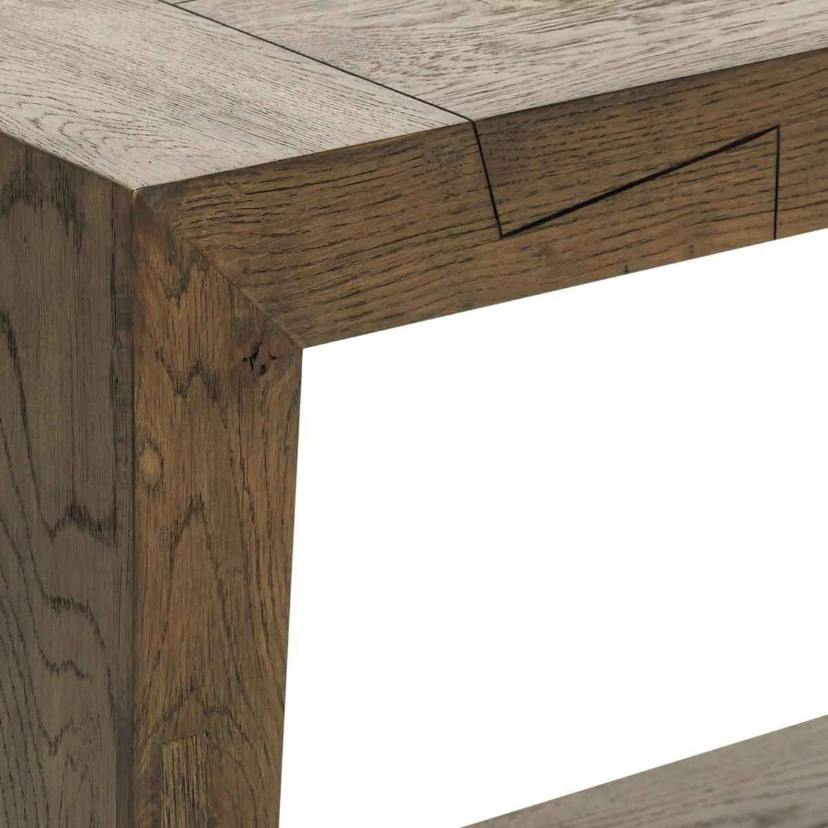 Troy Console Table - Suede Brown by Classic Home at Eve Furniture