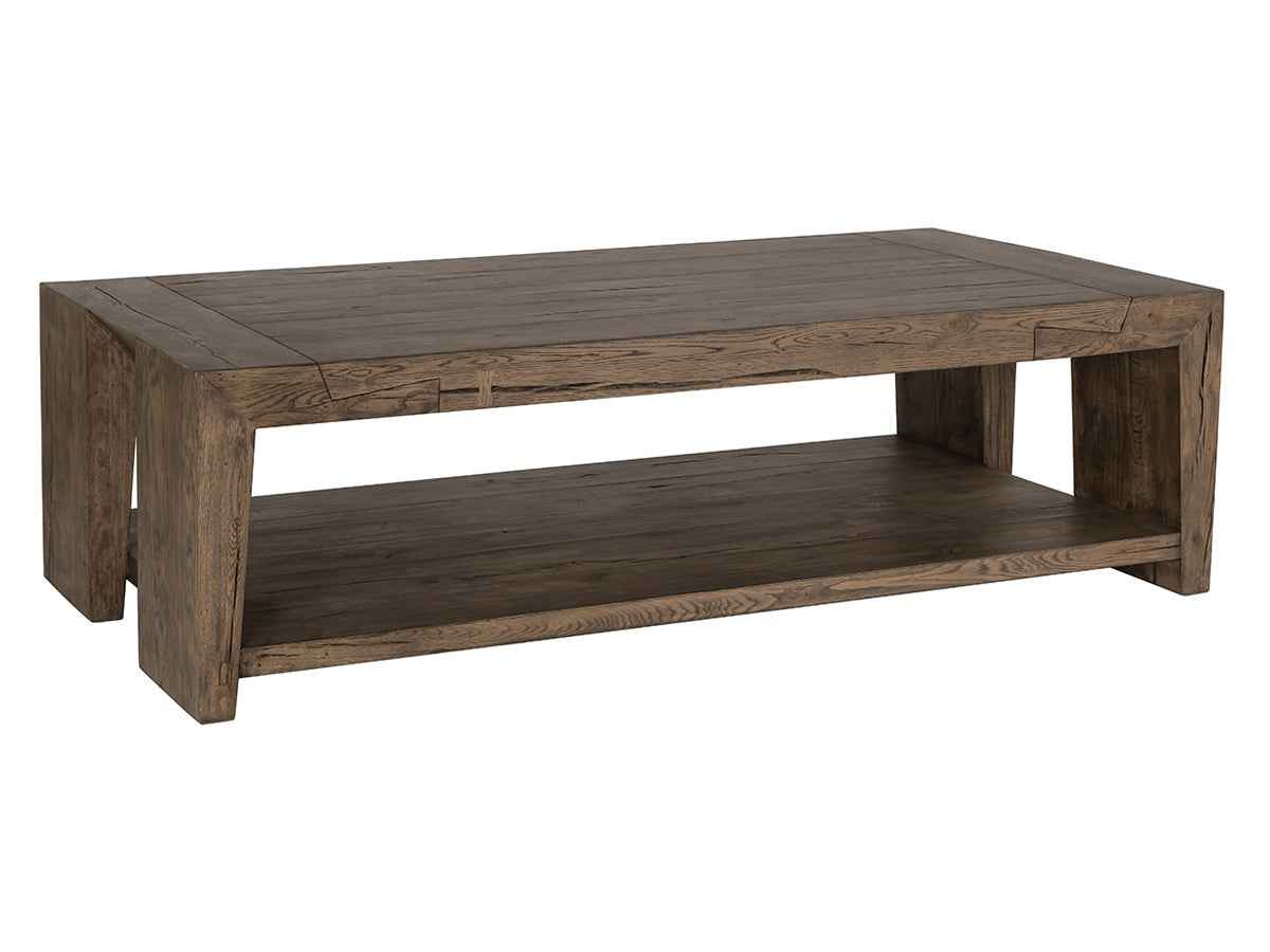 Troy Suede Brown Coffee Table by Classic Home at Eve Furniture