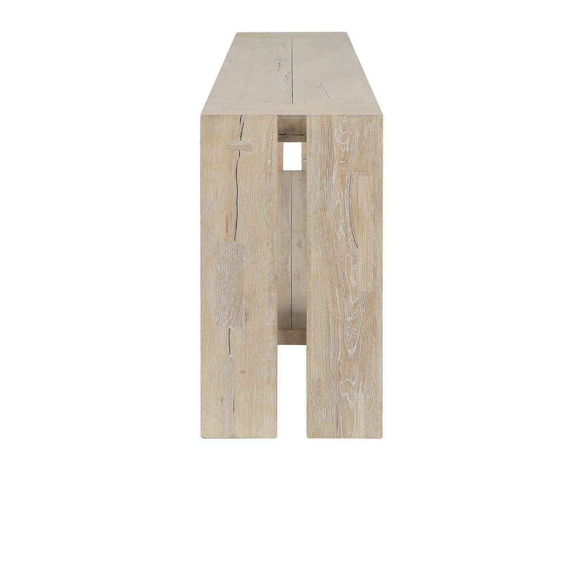 Troy White Console Table by Classic Home at Eve Furniture