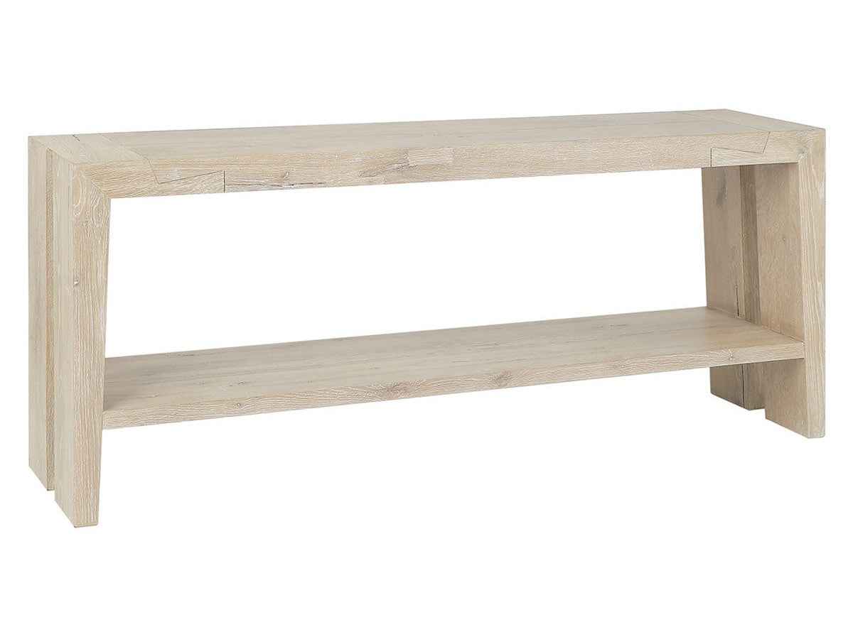 Troy White Console Table by Classic Home at Eve Furniture