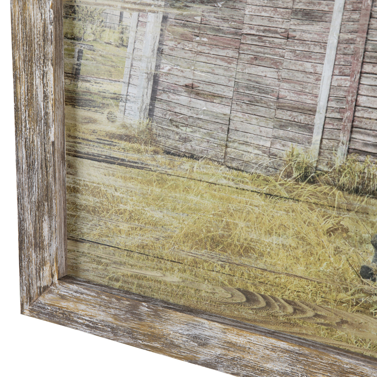 Truck Yeah 2 Blue/Natural Wall Art by Crestview at Eve Furniture