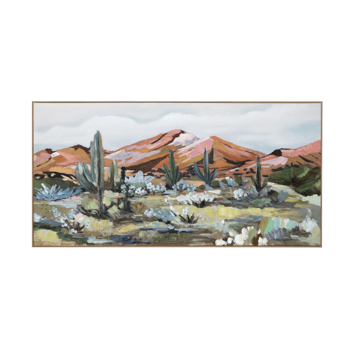 Tucson Green/Brown Canvas by Crestview at Eve Furniture