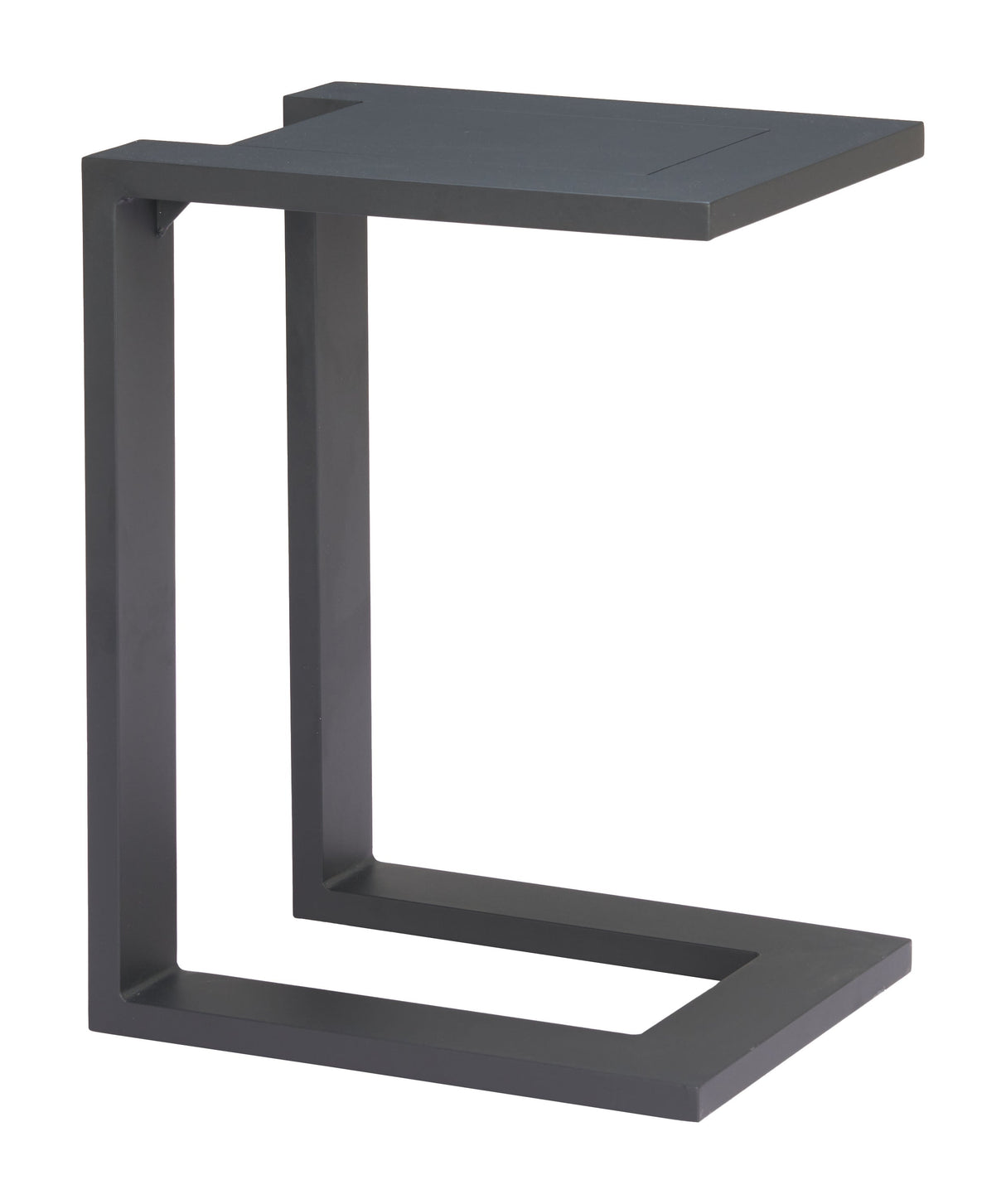 Tudi Black Outdoor Side Table by Zuomod at Eve Furniture