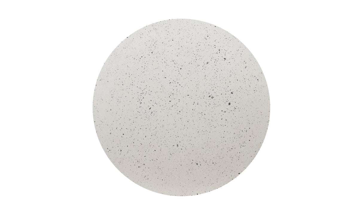 Tuli Outdoor Cafe Table White Terrazzo by Moe's Home at Eve Furniture
