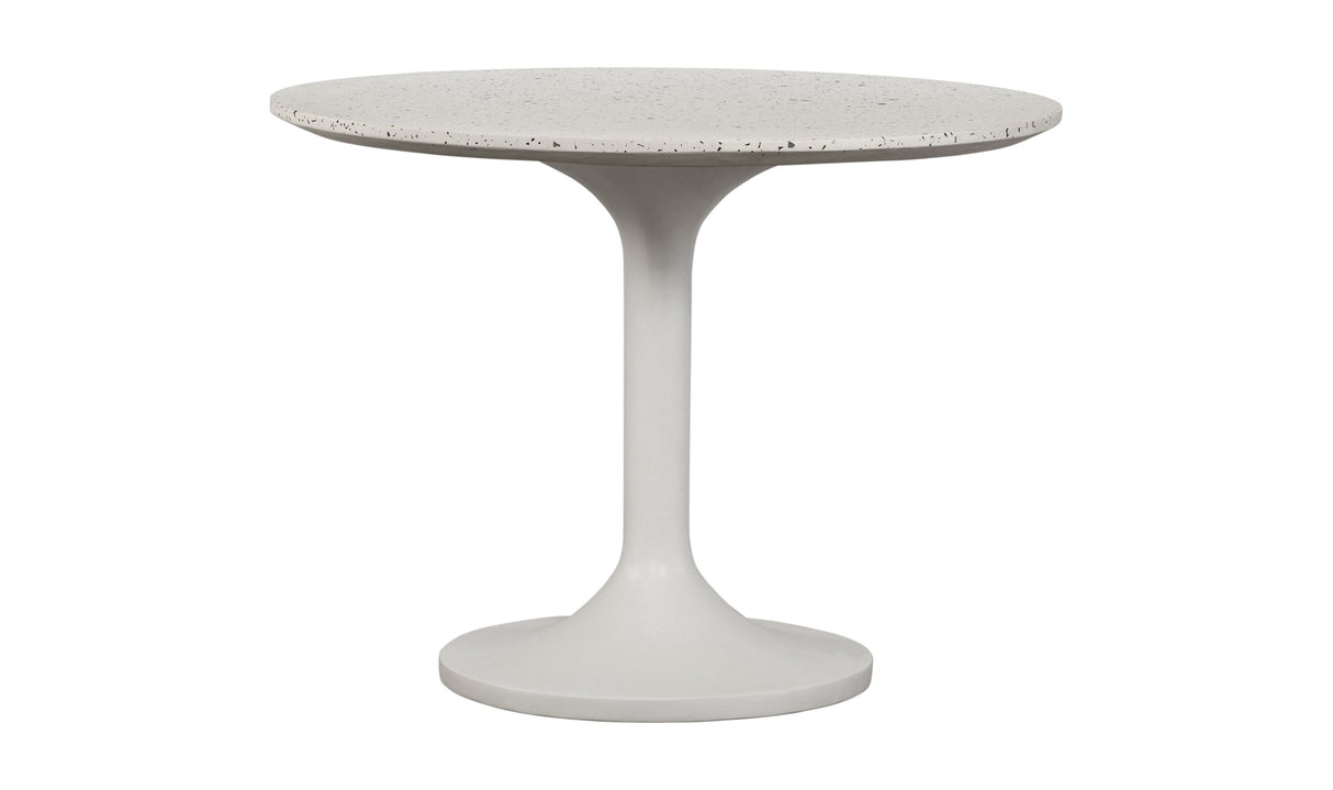 Tuli Outdoor Cafe Table White Terrazzo by Moe's Home at Eve Furniture