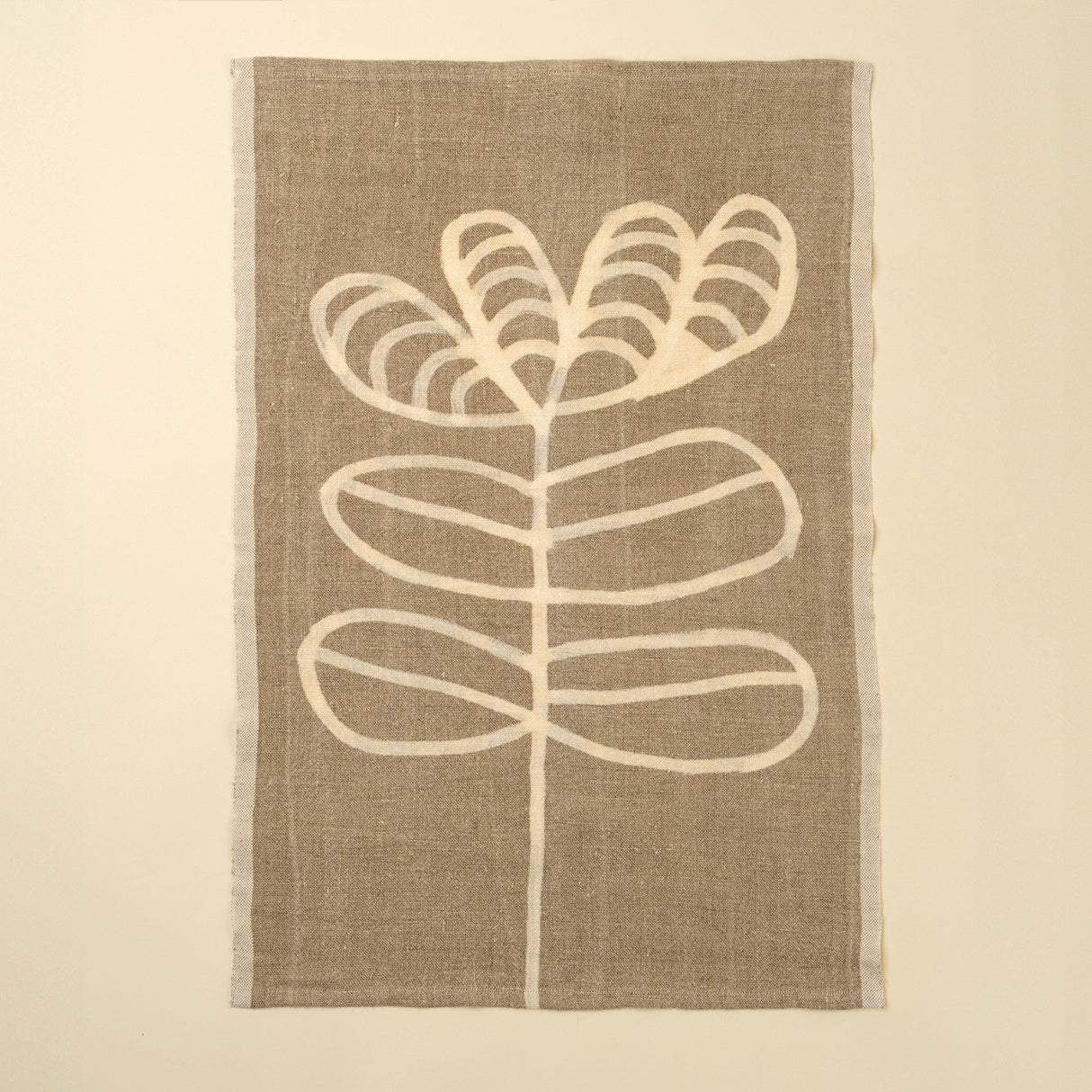 Tulip Selvage Linen Tea Towel, Set of 2 by Mercana at Eve Furniture