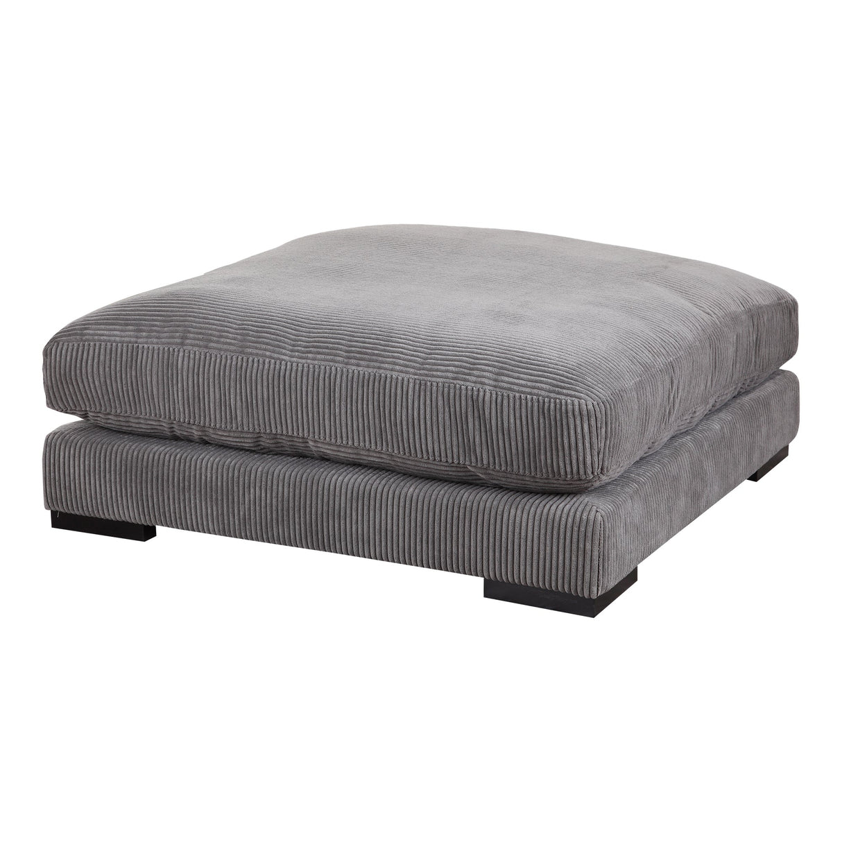 Tumble Grey Ottoman by MOES at Eve Furniture