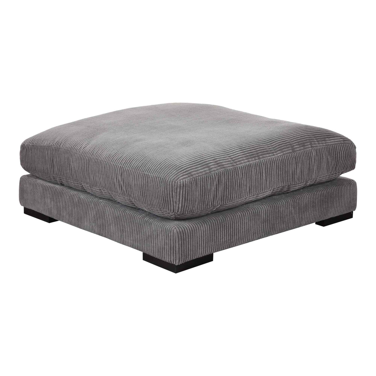 Tumble Grey Ottoman