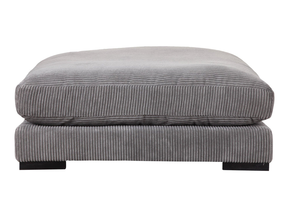 Tumble Grey Ottoman by Moe's Home at Eve Furniture