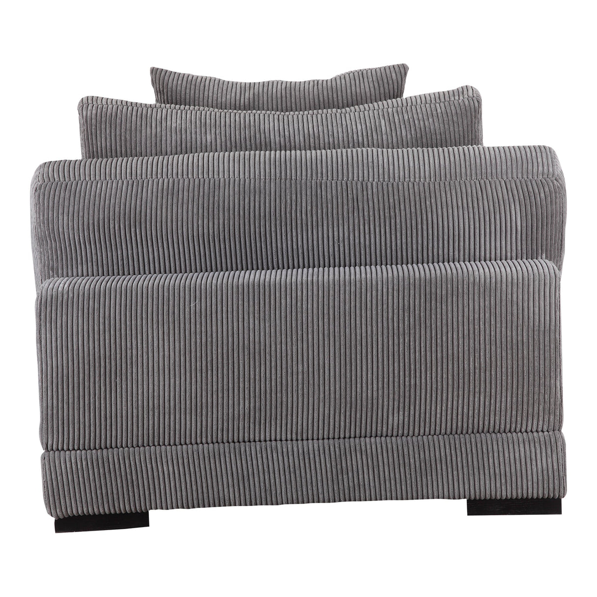 Tumble Grey Slipper Chair by Moe's Home at Eve Furniture