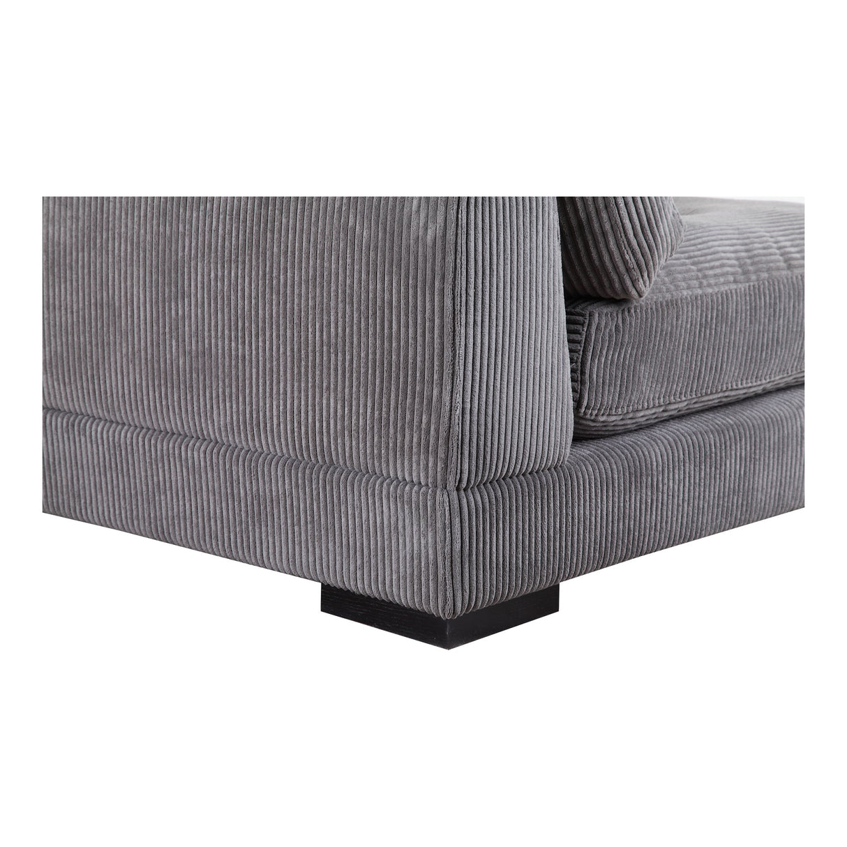 Tumble Grey Slipper Chair by Moe's Home at Eve Furniture