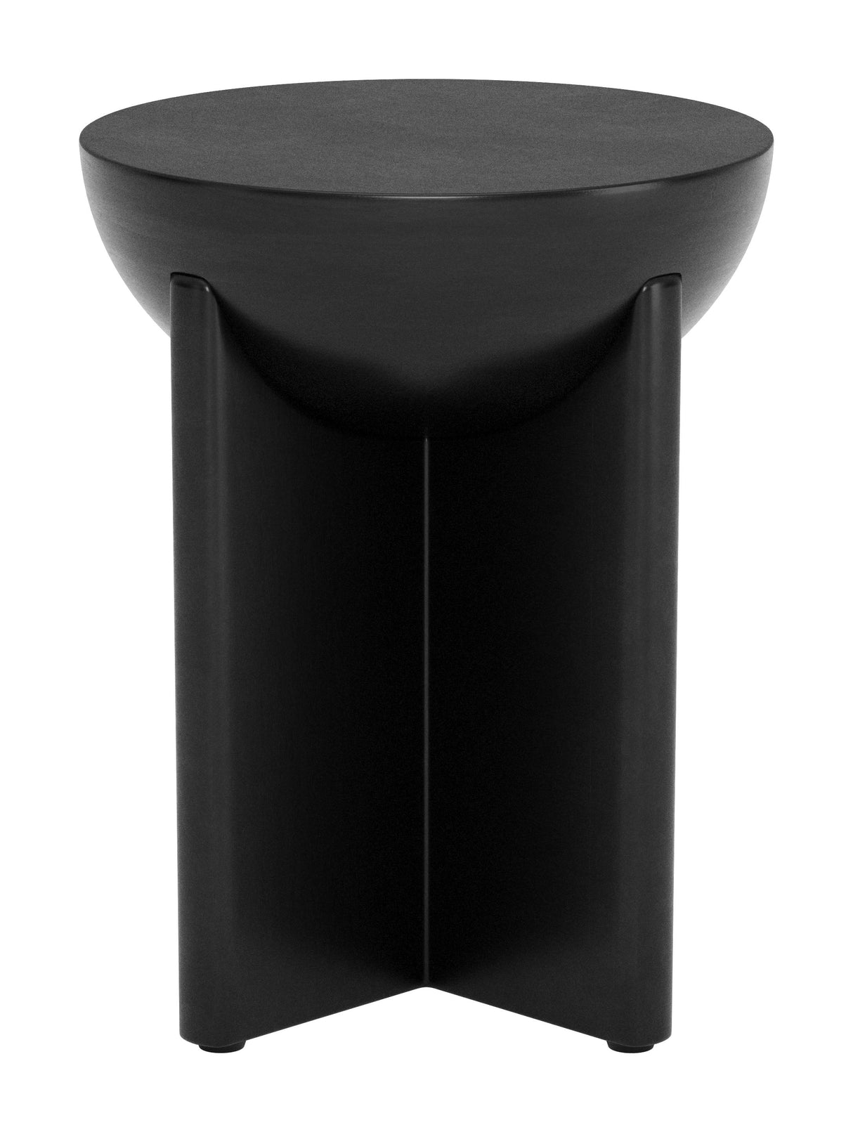Tume Black Side Table by Zuomod at Eve Furniture
