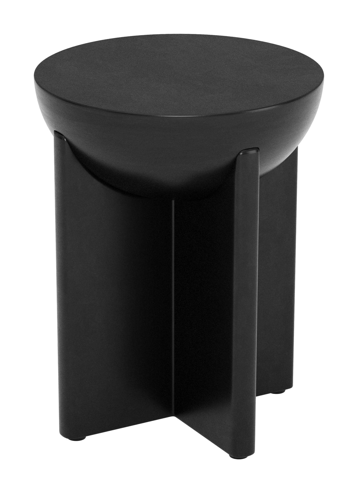 Tume Black Side Table by Zuomod at Eve Furniture
