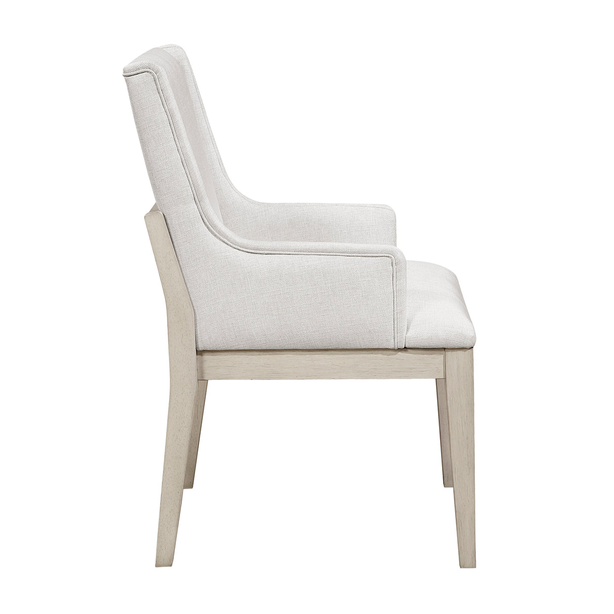 Tundra Ivory Arm Chair, Set of 2 by Homelegance at Eve Furniture
