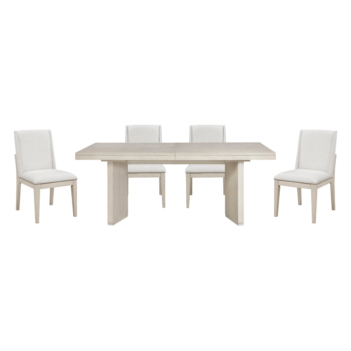 Tundra Ivory Extendable Dining Room Set by Homelegance at Eve Furniture