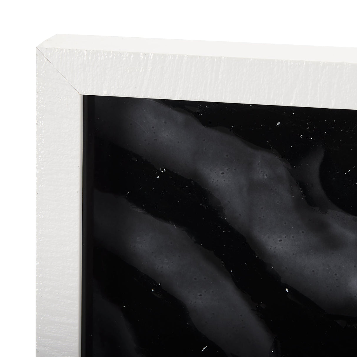 Turbulent River by Mercana Studio a Hand Embellished Textured Framed Art Print Matted under Glass by Mercana at Eve Furniture