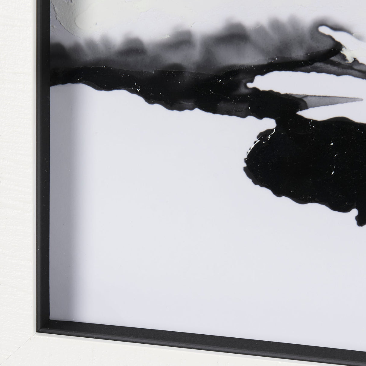Turbulent River by Mercana Studio a Hand Embellished Textured Framed Art Print Matted under Glass by Mercana at Eve Furniture
