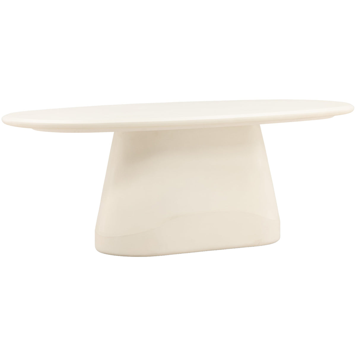 Turell Outdoor Dining Table, Ivory by Dovetail at Eve Furniture