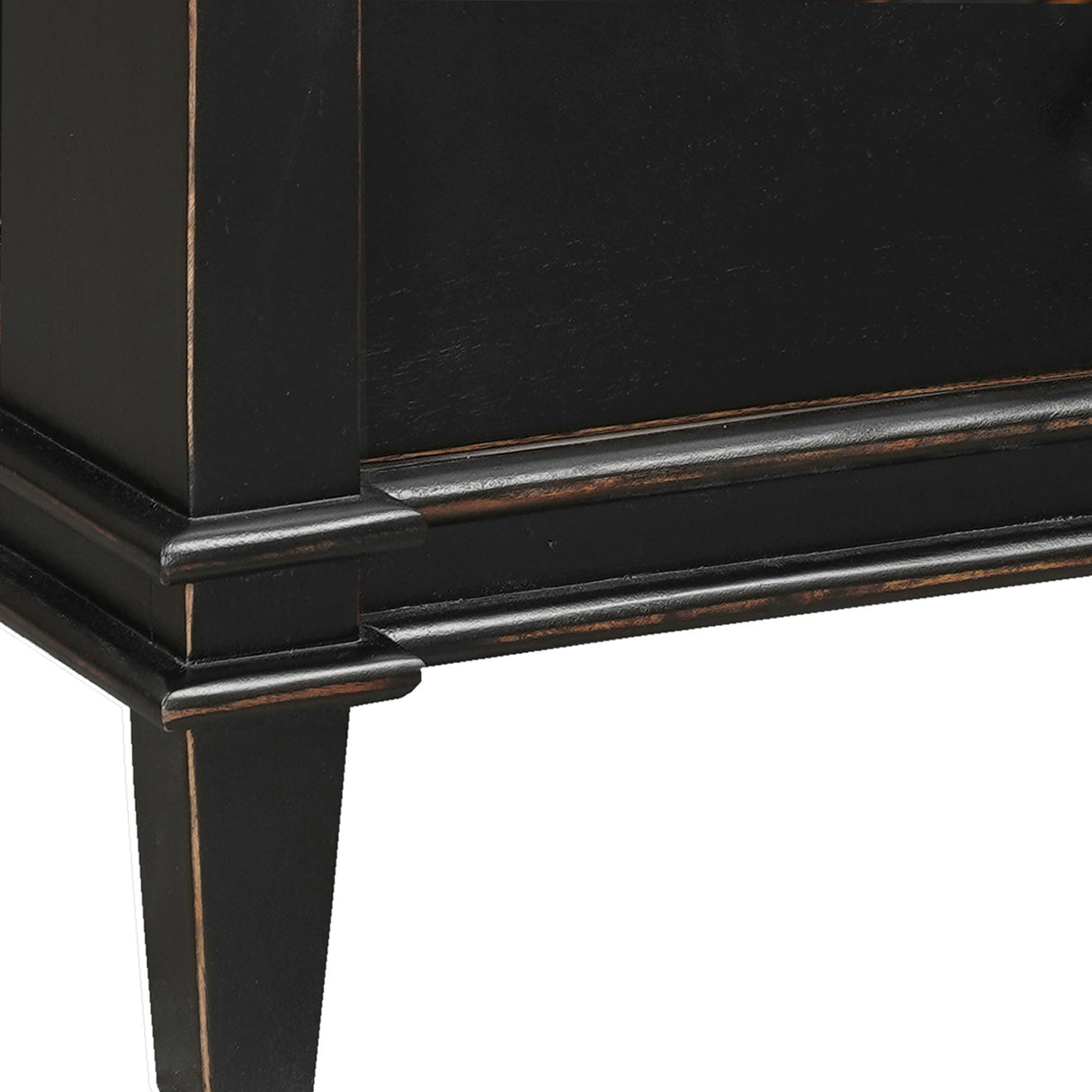 Turin 30" Nightstand in Distressed Black by Home Trends & Design at Eve Furniture