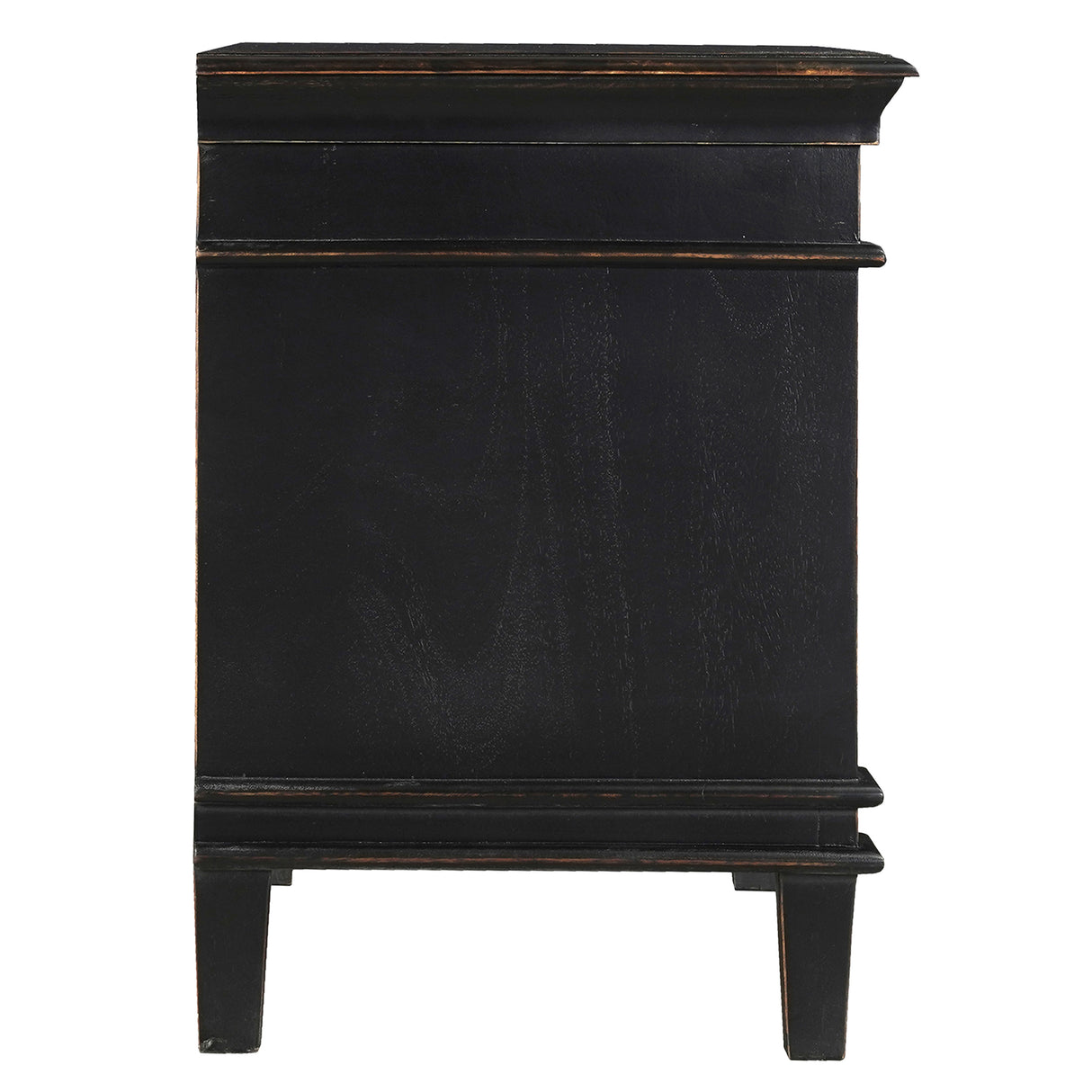 Turin 30" Nightstand in Distressed Black by Home Trends & Design at Eve Furniture