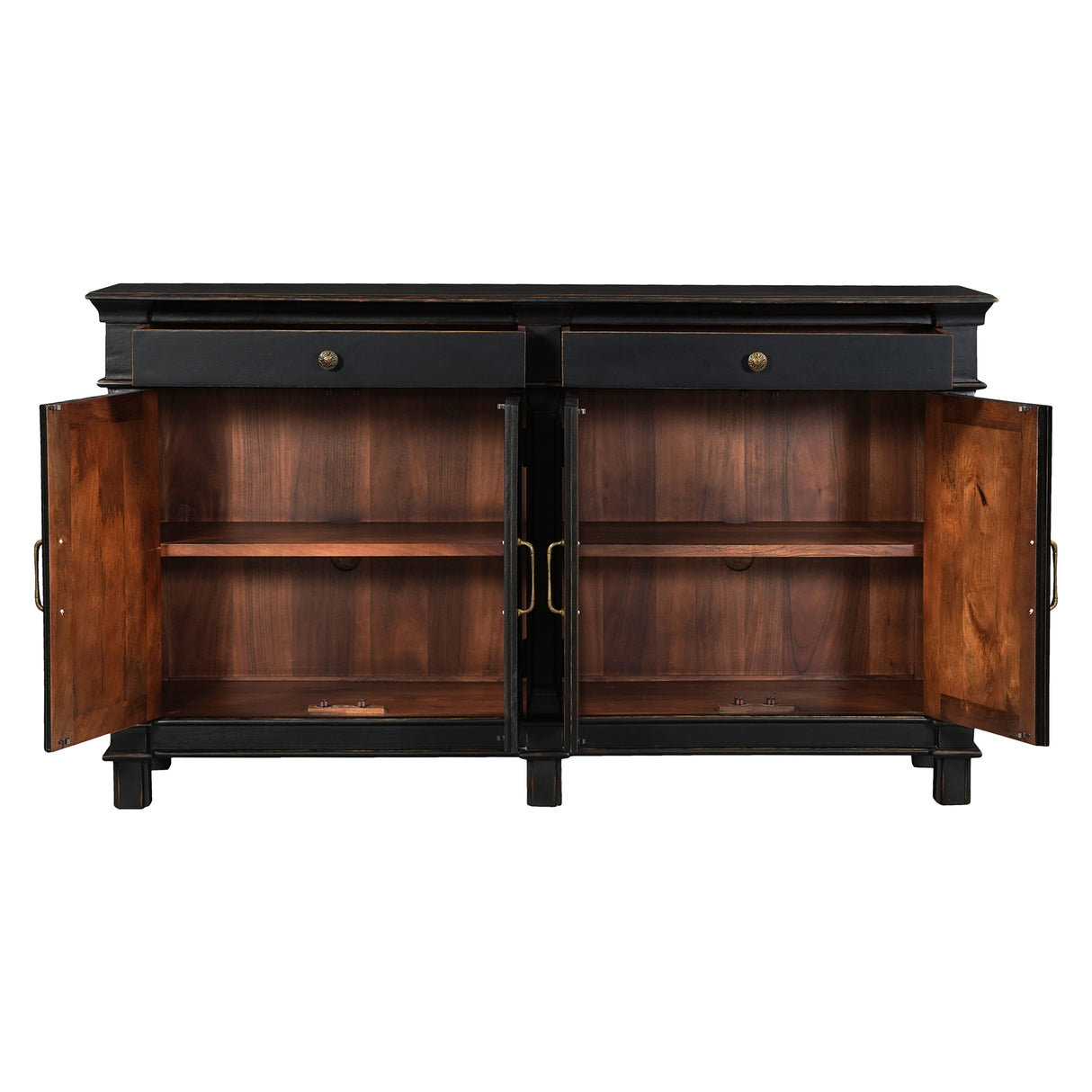 Turin 70" Sideboard in Distressed Black by Home Trends & Design at Eve Furniture