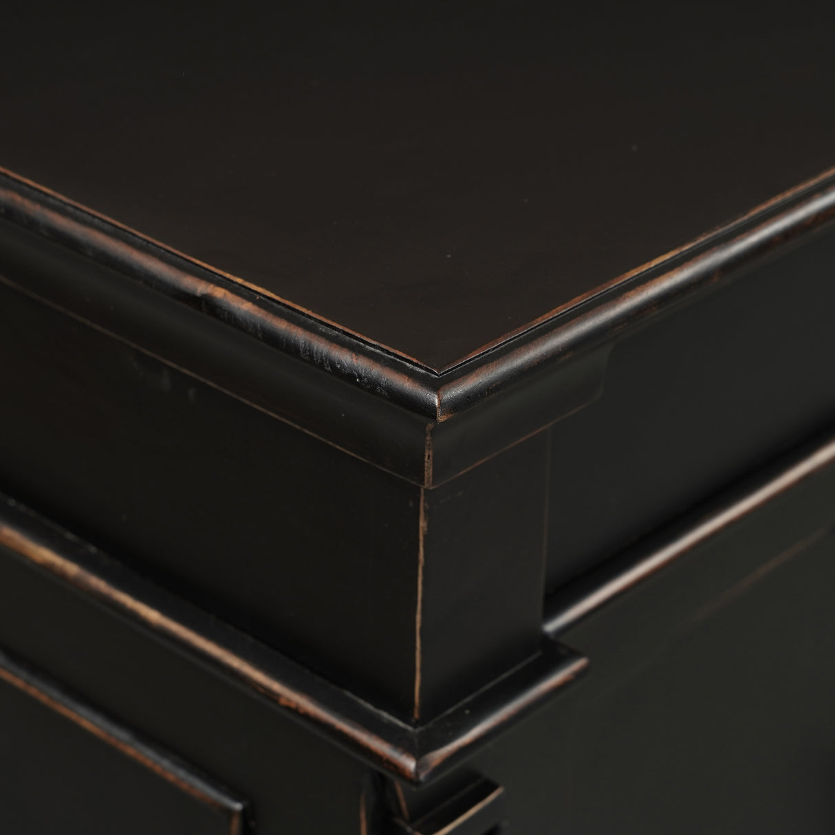 Turin 70" Sideboard in Distressed Black by Home Trends & Design at Eve Furniture