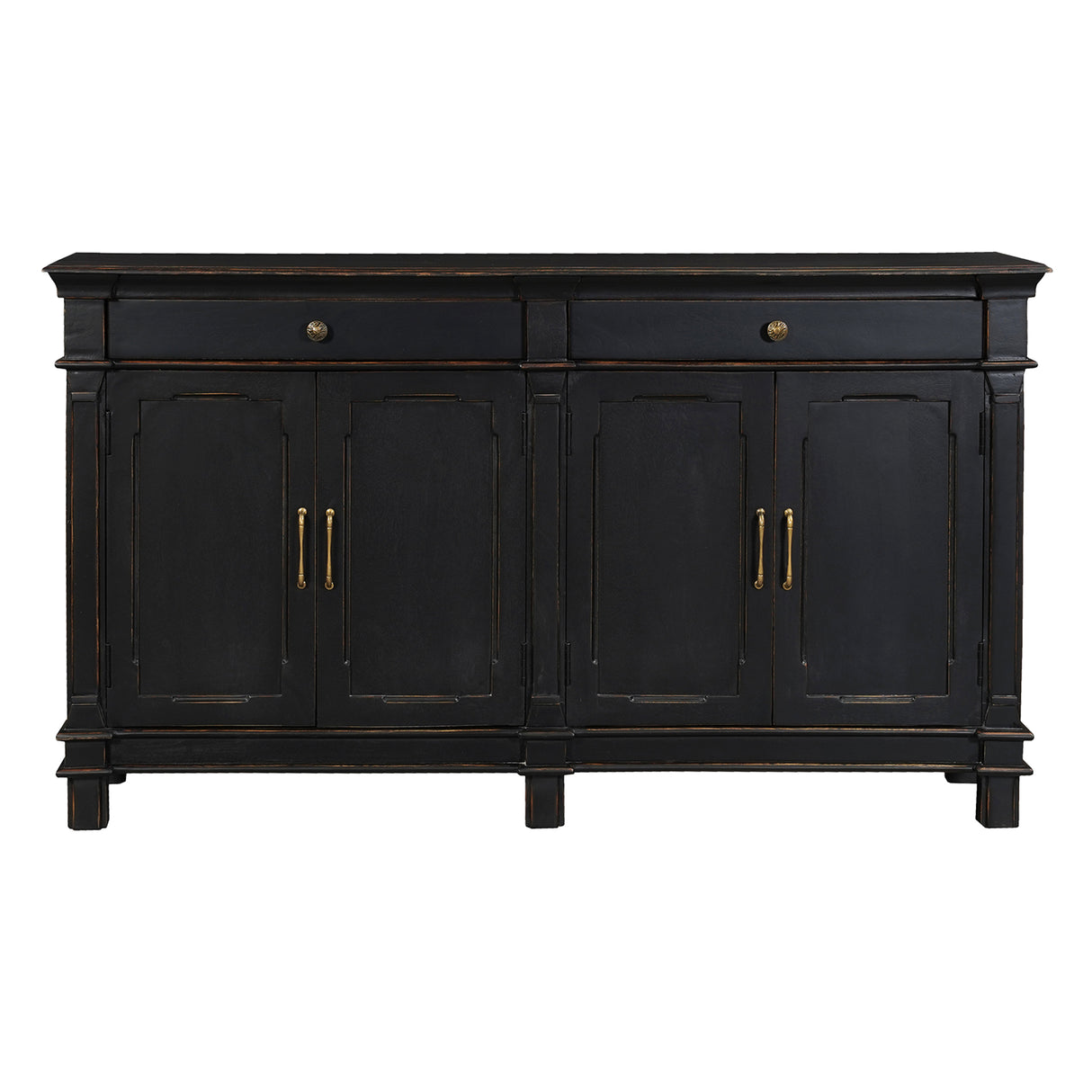 Turin 70" Sideboard in Distressed Black by Home Trends & Design at Eve Furniture