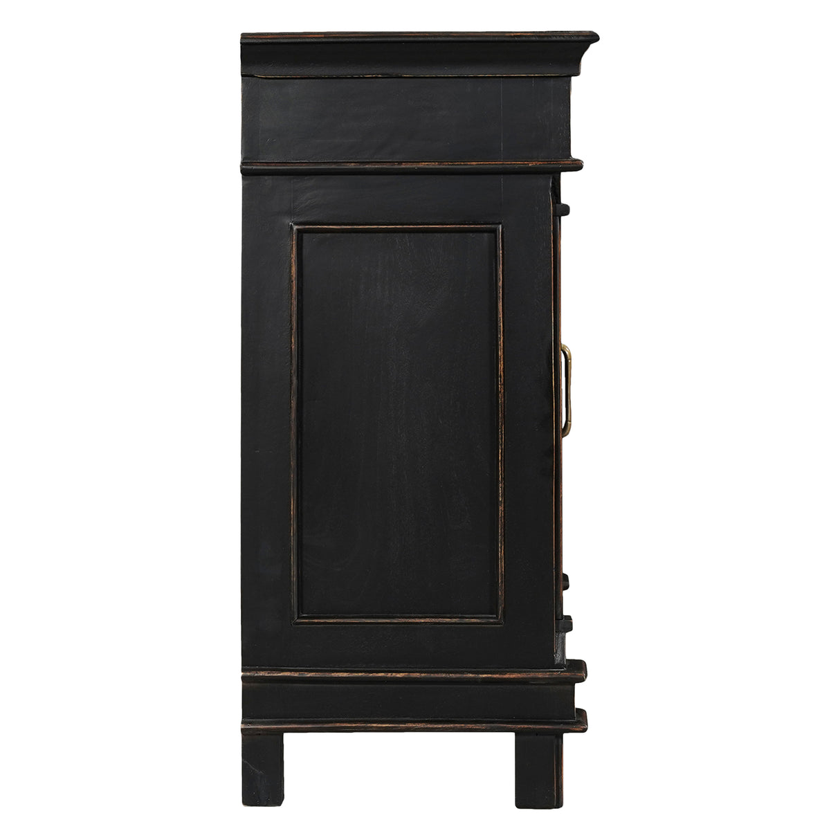 Turin 70" Sideboard in Distressed Black by Home Trends & Design at Eve Furniture