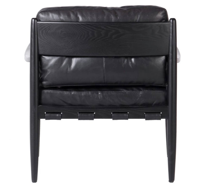 Turner Leather Chair by Moe's Home at Eve Furniture