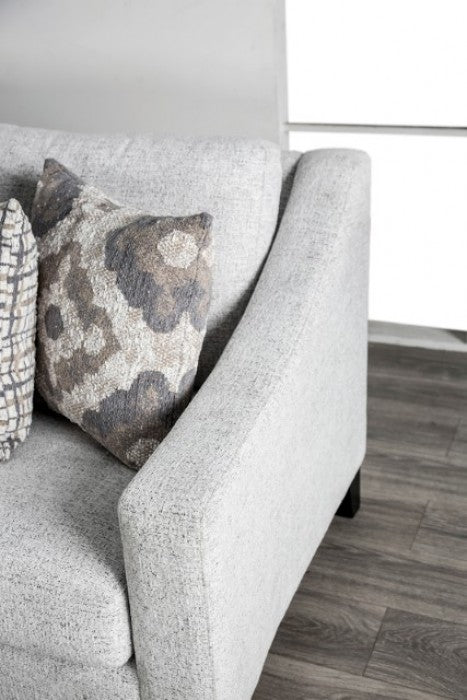 Turnham White/Black Sofa by Furniture of America at Eve Furniture
