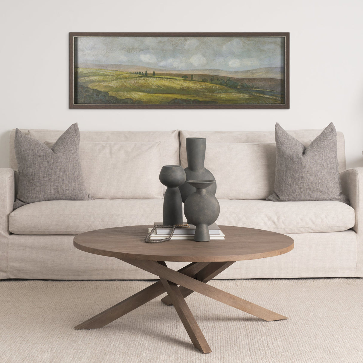 Tuscan View I by Mercana Studio a Framed Art Print by Mercana at Eve Furniture