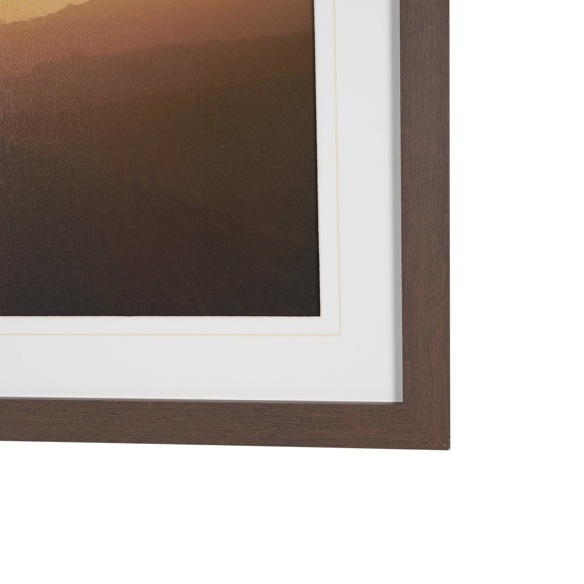 Tuscan View Sunset - Flight by Zaira Zarotti Framed Photo Print Matted under Glass by Mercana at Eve Furniture