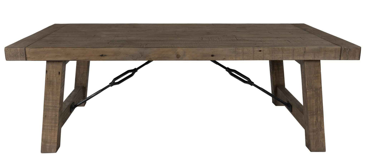 Tuscany Distressed Brown Coffee Table by Classic Home at Eve Furniture