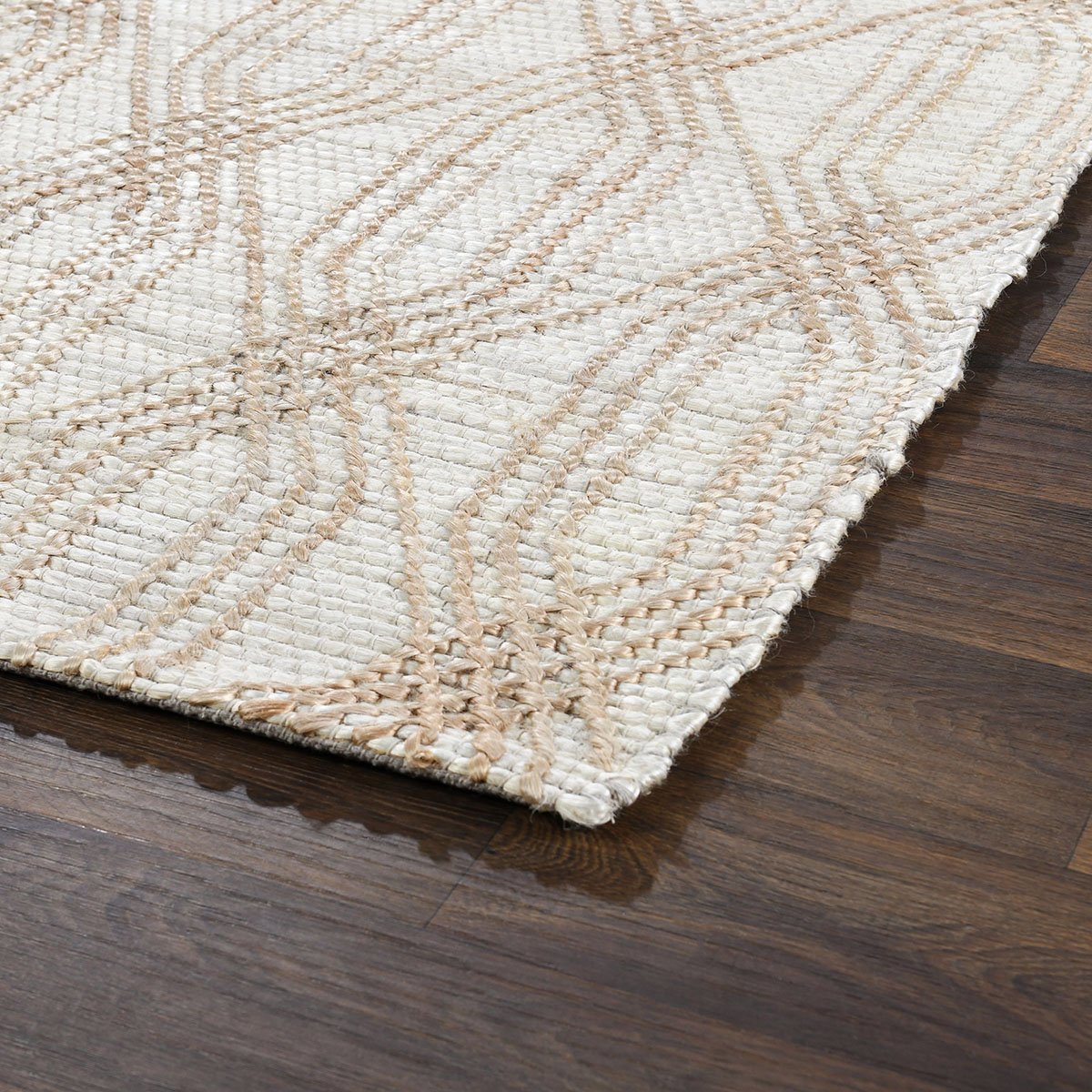 Tustin Ivory/Natural Rug by Classic Home at Eve Furniture