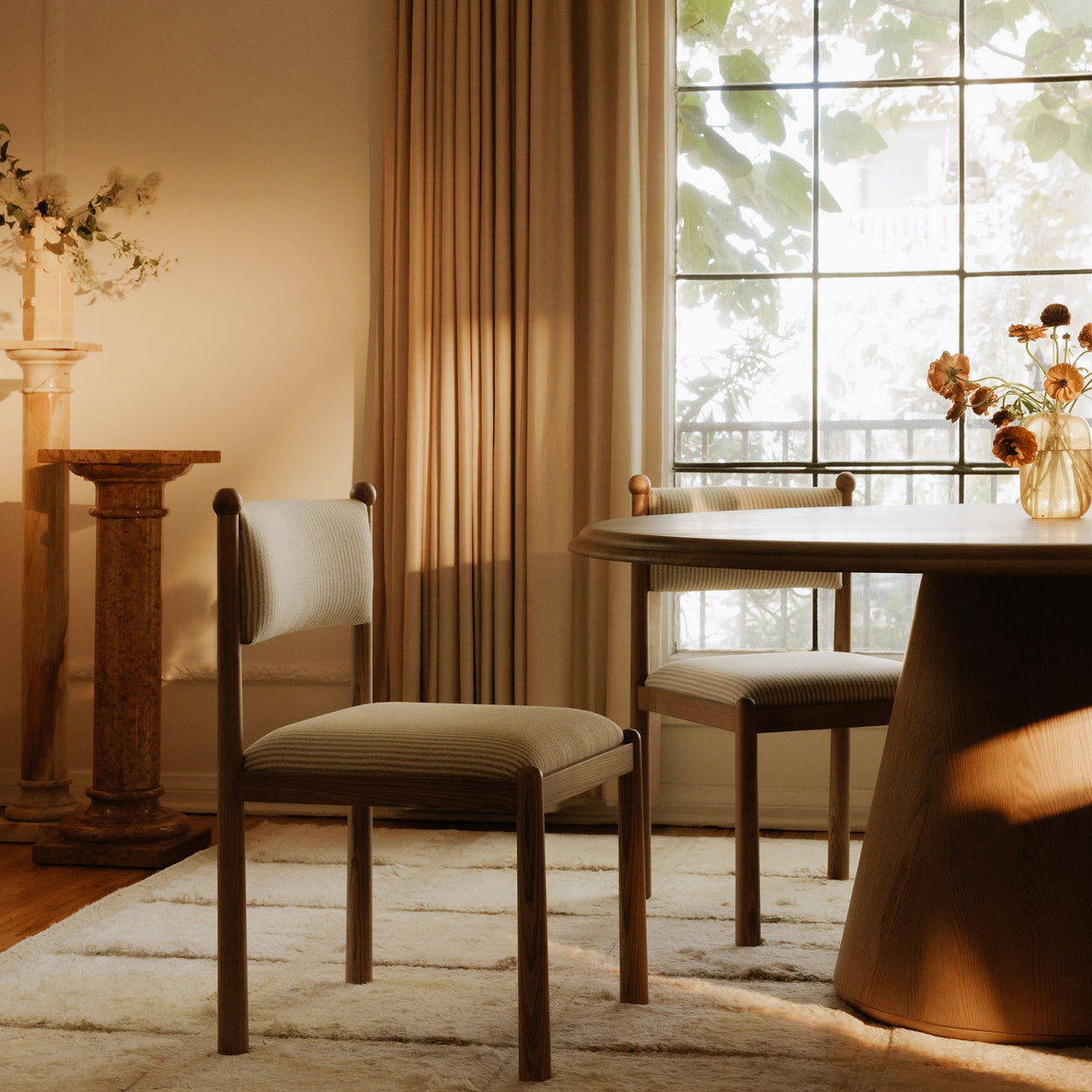 Tutto Natural Dining Table by Moe's Home at Eve Furniture