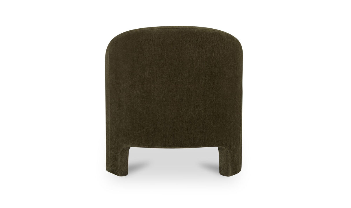 Tuva Accent Chair Cedar Green by Moe's Home at Eve Furniture