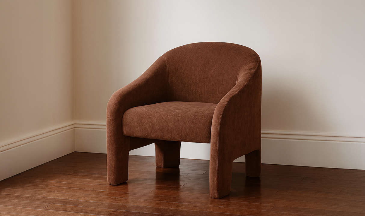 Tuva Accent Chair Toffee by Moe's Home at Eve Furniture