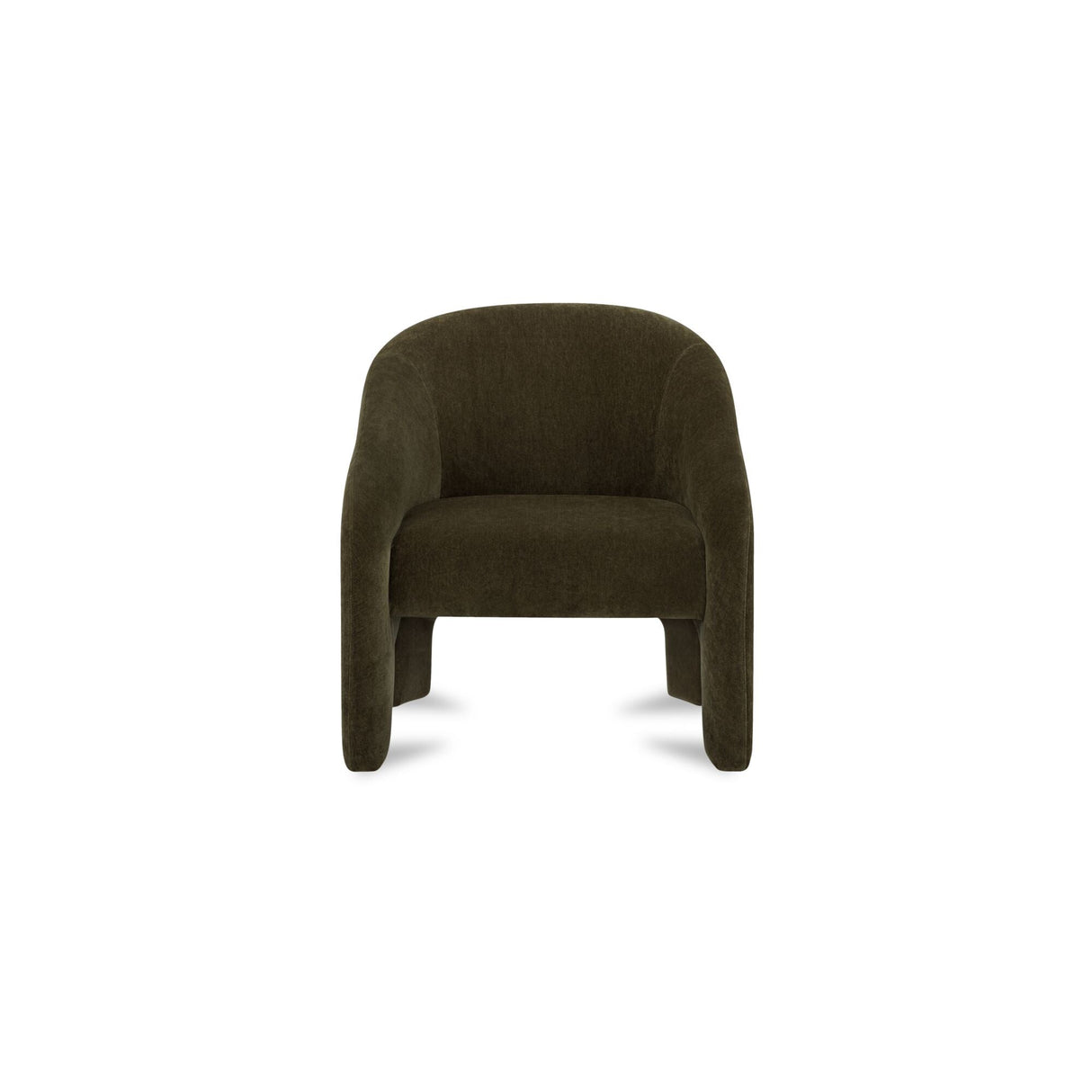Tuva Cedar Green Accent Chair by Moe's Home at Eve Furniture