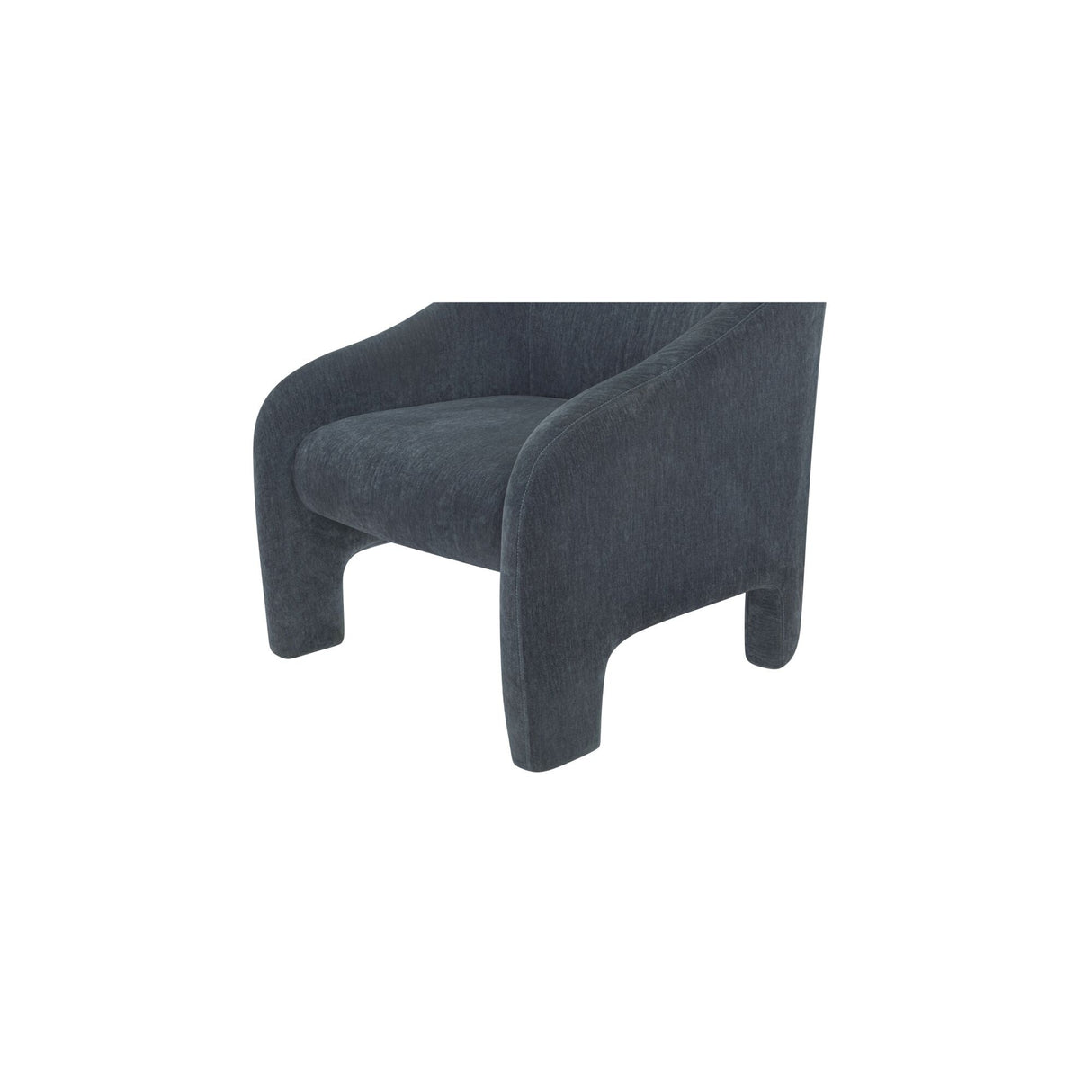 Tuva Slate Blue Accent Chair by Moe's Home at Eve Furniture