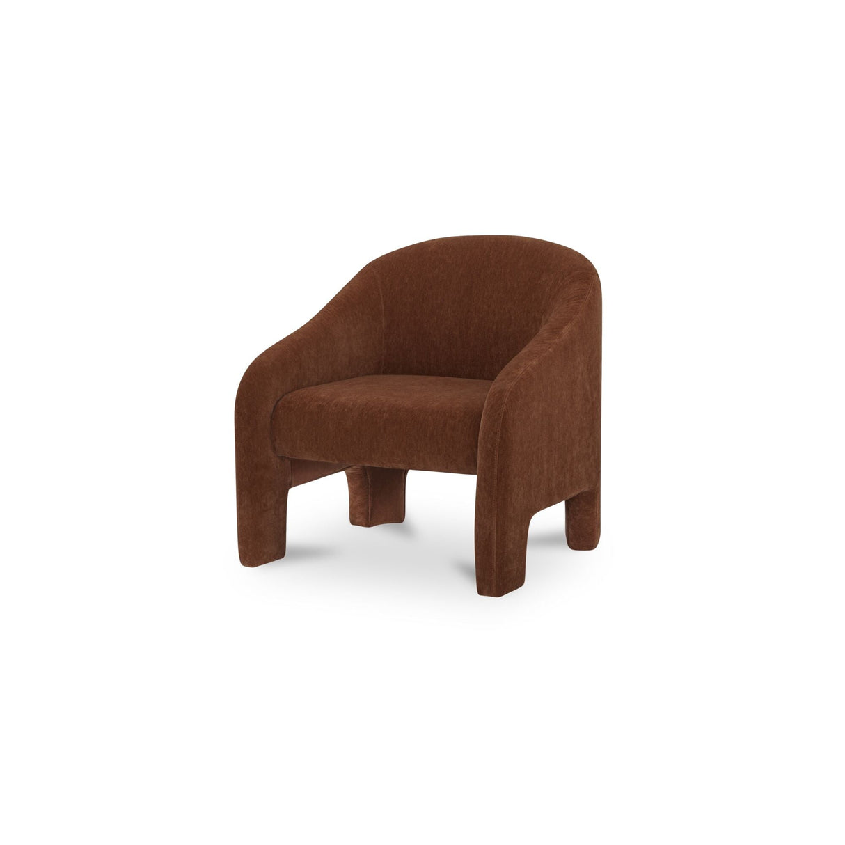 Tuva Toffee Accent Chair by Moe's Home at Eve Furniture