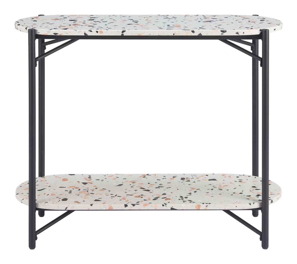 Tuxedo Console Table Multicolor by Zuomod at Eve Furniture