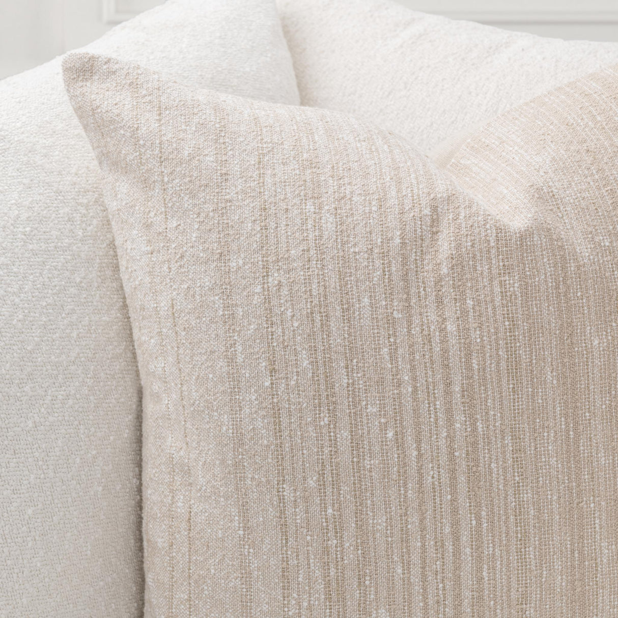 TW Beryl Natural/ Ivory Throw Pillow (Set of 2) by Classic Home at Eve Furniture