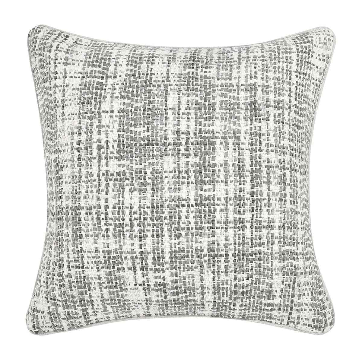 TW Brax Gray/Ivory 22x22 Throw Pillow (Set of 2) by Classic Home at Eve Furniture