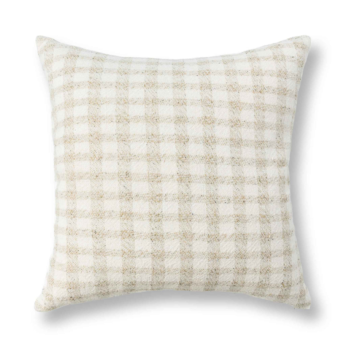 TW Sari Beige Natural/Ivory 26x26 Throw Pillow (Set of 2) by Classic Home at Eve Furniture